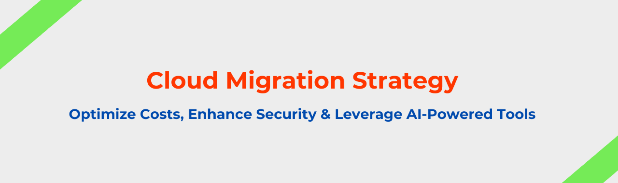 Cloud Migration Strategy: Optimize & Scale Your Business