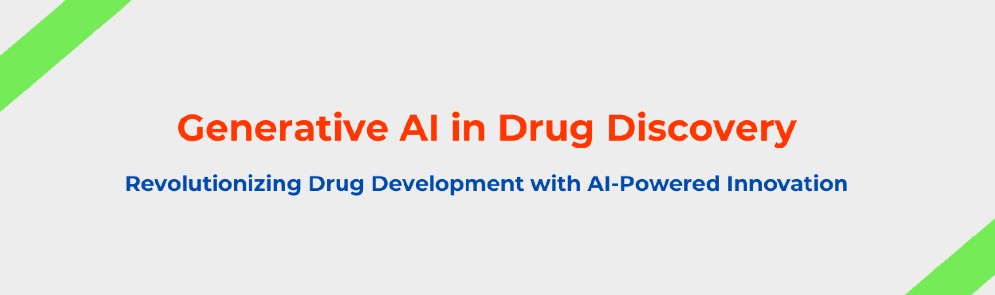 Role of Generative AI in Drug Discovery: Explained
